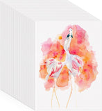 120 Sheets Watercolor Paper Bulk, 140 lb/300 GSM Cold Press Paper White Water Color Paper for Kids Child Students Adults Artists Drawing Valentine Gift Cards(5 x 7 Inch)