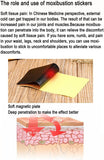 60pcs Mugwort Leaf Pads Wormwood Moxibustion Patch Foot Pads Knee Cervical Plaster for Muscle,Pain Relieve for Neck, Waist, Back, Joints, Wrist, Chinese Therapy (7 * 10cm)