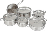 Korkmaz Alfa 9 Piece Cookware Set by Korkmaz