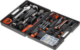 BLACK+DECKER 126 Pieces Hand Tool Kit In Kitbox For Home Diy & Professional USe, Orange/Black - Bmt126C,