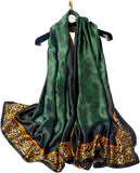 وشاح حريمي حريري الملمس وعصري وطويل وخفيف الوزن من واي إم إكس إتش إتش بي، شال للوقاية من الشمس