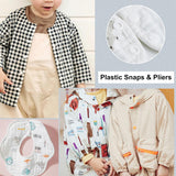 460 Sets T5 Plastic Snaps with Snap Pliers, 24-Colors 12mm Snap Buttons for Sewing, Snap Fasteners kit for Sewing, Clothing, Crafting