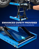 Orion Motor Tech Dilated Scissor Lift Jack for Street Bike Cruiser Adventure Touring Motorcycle