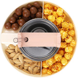 MEETI Snack Bowl for Stanley Cup, Reusable Snack Ring Compatible with Stanley Quencher H2.0 30OZ / 40OZ Tumbler with Handle, Stanley Cup Accessories, Snack Bowl (Cream, 40OZ)