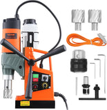 VEVOR Magnetic Drill, 1400W 2" Boring Diameter, 2922lbf/13000N Portable Electric Mag Drill Press with Variable Speed, 810 RPM Drilling Machine for Any Surface Home Improvement Industry Railway
