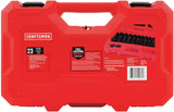 CRAFTSMAN Deep Impact Socket Set, SAE, 1/2-Inch, 23 Pieces (CMMT16970)