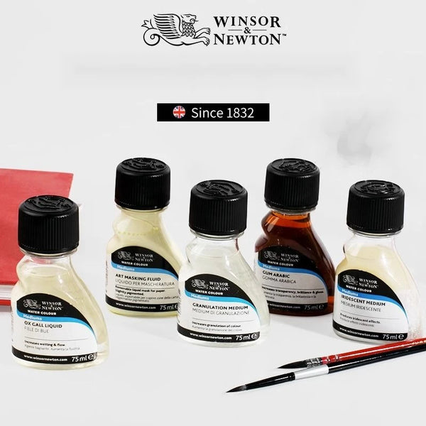 75ml Bottle Winsor & Newton Easy Peel Liquid Latex Masking Fluid Drawing Gum Dries Quickly for Ink Watercolor Gouache