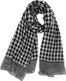 وشاح مصنوع للنساء، وشاح وشال انيق ناعم وخفيف الوزن بلون واحد من فينيزو لجميع المواسم