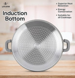 Cookware Set 29 pieces - LIFE SMILE Pots and Pans set Granite Non Stick Coating 100% PFOA FREE, Induction Base Cooking Set include Casseroles & Shallow Pot & Fry Pans & Silicone Utensils (Grey)