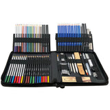 83Pcs Sketch Lápis Set Art Painting Set Esboço Cor Lápis de chumbo Alta qualidade Set Art Lápis Profissional com saco