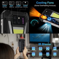 8849 Tank 3S Unihertz Rugged Smartphone with Projector 5G 24/32GB RAM 256/512GB ROM Dimensity 8200 64MP Night Vision Phone