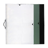 A1 Paper File Organizer Booklet Transparent PVC Document Bag Paintings Display Book
