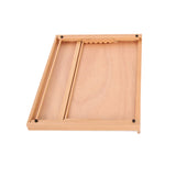 AOOKMIYA A3 Wooden Drawing Table Portable Sketch Bookshelf Wood Stand Desktop Watercolor Oil Easel for painting art supplies for artist