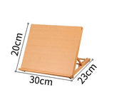 AOOKMIYA A3 Wooden Drawing Table Portable Sketch Bookshelf Wood Stand Desktop Watercolor Oil Easel for painting art supplies for artist