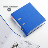 A4 Paper Document Organizer, grande capacidade, 2 Ring Binder, Lever Arch File Folder, armazenamento de documentos