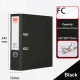A4 Paper Document Organizer, grande capacidade, 2 Ring Binder, Lever Arch File Folder, armazenamento de documentos
