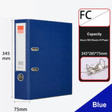 A4 Paper Document Organizer, grande capacidade, 2 Ring Binder, Lever Arch File Folder, armazenamento de documentos
