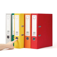 A4 Paper Document Organizer, grande capacidade, 2 Ring Binder, Lever Arch File Folder, armazenamento de documentos