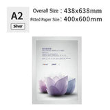 A5 a4 multifuncional quadro magnético adesivo de parede quadro magnético a3 a2 quadro do cartaz quadros de pvc transparente para fotos parede