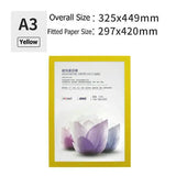 A5 a4 multifuncional quadro magnético adesivo de parede quadro magnético a3 a2 quadro do cartaz quadros de pvc transparente para fotos parede