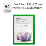 A5 a4 multifuncional quadro magnético adesivo de parede quadro magnético a3 a2 quadro do cartaz quadros de pvc transparente para fotos parede