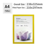 A5 a4 multifuncional quadro magnético adesivo de parede quadro magnético a3 a2 quadro do cartaz quadros de pvc transparente para fotos parede