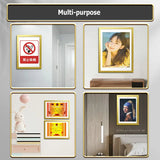 A5 a4 multifuncional quadro magnético adesivo de parede quadro magnético a3 a2 quadro do cartaz quadros de pvc transparente para fotos parede