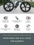 AKEZ All-Terrain Electric Bicycle 750W High-Power motor 48V13AH Battery 26*4.0 tires Mountain E-Bike 35KM/H Urban Electric Bike