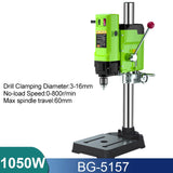ALLSOME Mini Bench Drill Bench Drilling Machine Variable Speed Drilling Chuck 1-16mm For DIY Wood Metal Electric Tools
