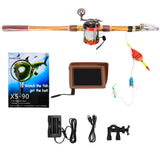 ANICCOM X5-90 Fishing Rod Cameras Finder 40m line High Quality Fish Camera Rod 8MP HD underwater Cameras Fishing Rod 90kg Pull