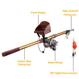 ANICCOM X5-90 Fishing Rod Cameras Finder 40m line High Quality Fish Camera Rod 8MP HD underwater Cameras Fishing Rod 90kg Pull