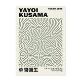 Abstract Matisse Yayol Kusama Green Botanical Posters Wall Art Canvas Painting Prints Pictures Modern Living Room Interior Decor