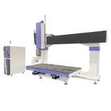AccTek 1325 CNC 5 Axis Router Carving Machine Automatic Tool Changer With Removable Work Table