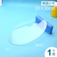 AOOKMIYA AOOKMIYA  Acrylic Clear Palette Oil Painting Oval Palette  Acrylic Paints Pallet Watercolor Color Mixing Palette Painting Tools