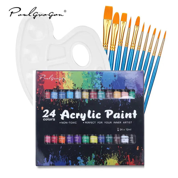 Rich Pigments 48 watercolors paint set 12ml non toxic