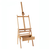 AOOKMIYA Adjustable Beech Easel for The Artist Painting Sketch Easel Drawing Table Box Oil Paints Easel Table Art Supplies for Painting