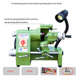 Afiador de facas universal para escultura, ferramenta de torneamento, broca, tungstênio, aço, fresa, moedor, 220V, 380V