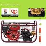 Agrícola de três cilindros êmbolo bomba pulverizador, alta pressão, quatro tempos gasolina, jardim, montanha, árvores de fruto pulverizador