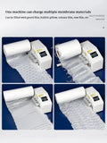 Air Column Bag Inflator, embalagem expressa, espuma Film Bubble Bag, Gourd Film Inflator, máquina de almofada de ar