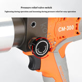 Alicate de friso recarregável portátil, bateria de lítio, ferramentas elétricas, 18V, 4.0Ah