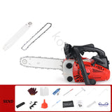 Alta Potência Gasolina Motosserra, Serra Logging, Household, Moso, Bambu, Pequena Serra para Corte de Madeira, 12"