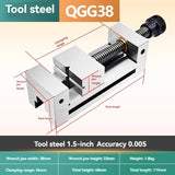 Alta Precisão CNC Máquina Torno, Braçadeira Tabela Fixture, Superfície Moagem Fresagem, Máquina EDM, 2"