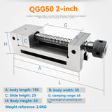 Alta Precisão CNC Máquina Torno, Braçadeira Tabela Fixture, Superfície Moagem Fresagem, Máquina EDM, 2"