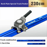 Alta precisão cerâmica faca de corte, manual empurrar faca, Rock Plate, faca de vidro, 2.2M-3.8M