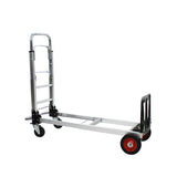 Alumínio Alloy Folding Cart, Household Trolley, Telescópico Barrow, Bagagem de viagem, Carrinho de compras, Flatform Dolly