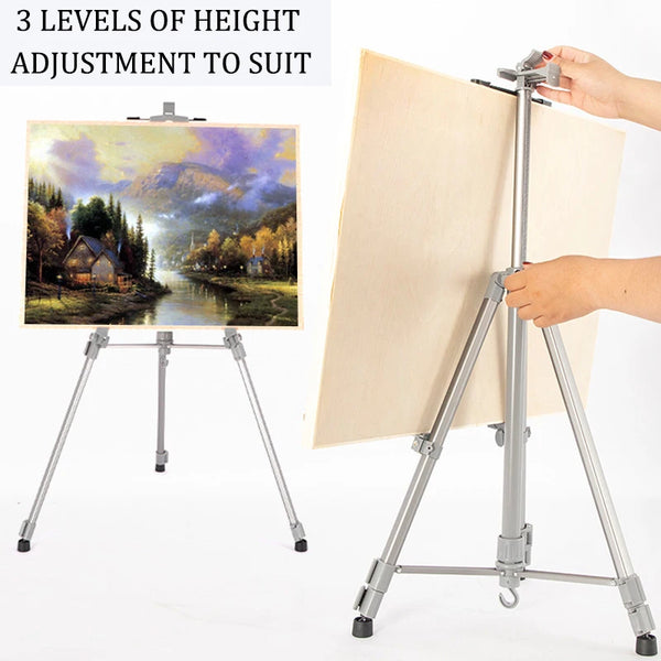 Tripod Display Easel Stand Art Drawing Easels Painting Art Easel Holder for  Photo Frame Art Boards Wood Board Canvas Posters