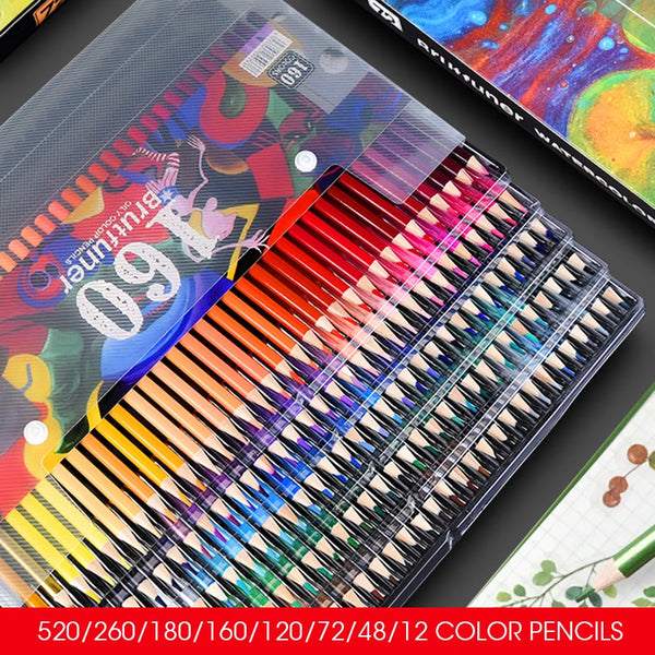 Brutfuner Macaron Colours Pencil Set Oil Pastel Colored Pencils Drawing  Pencil Set Wood Sketching Kids School