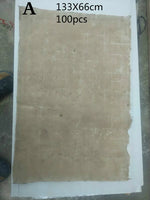 Antique Method Xuan Paper Chinese Mulberry Half Ripe Paper Handmade Natural Color Calligraphy Painting Fiber Rice Paper