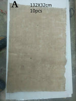 Antique Method Xuan Paper Chinese Mulberry Half Ripe Paper Handmade Natural Color Calligraphy Painting Fiber Rice Paper