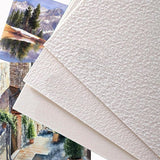 Aquarela papel 100% algodão, 20 folhas, 300g, para viagens, sketchbook, material de arte, pintura, material escolar